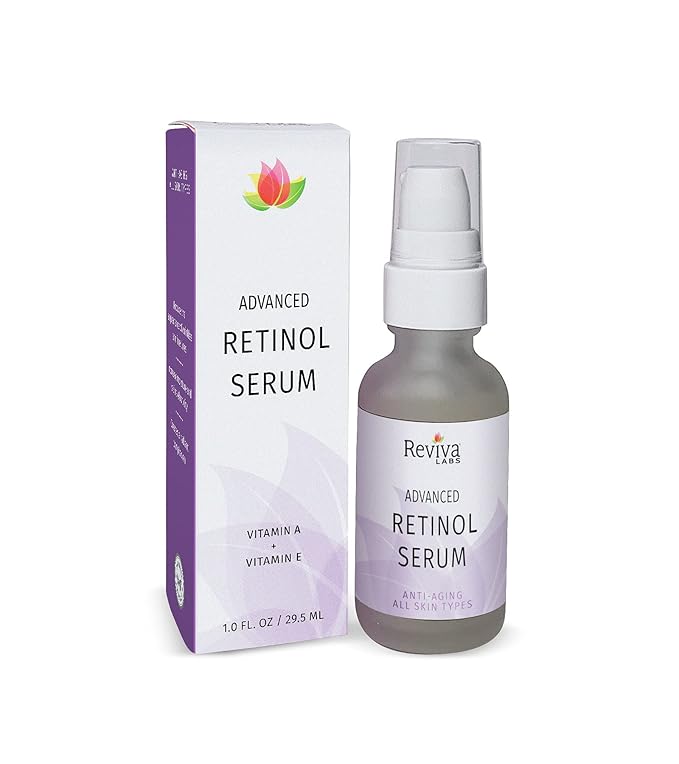 Advanced Retinol Serum | Reviva Labs | Featuring 0.1% Retinol | This anti-aging serum helps reduce the appearance of fine lines and wrinkles and creates a more radiant complexion