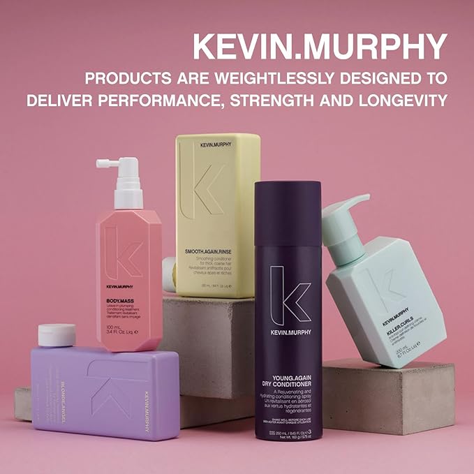 KEVIN.MURPHY ANGEL.WASH - Restorative Shampoo - For Fine Coloured Hair - Colour-Safe Shampoo - With Vitamins & Antioxidants - Sulphate & Paraben Free - 250 ml / 8.4 fl oz