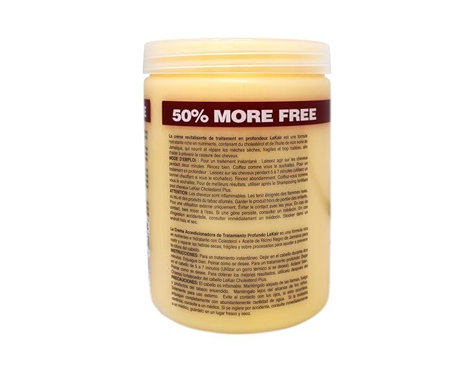 Cholesterol Plus Jamaican Black Castor Oil Deep Treatment Conditioning Cream 24 Oz.