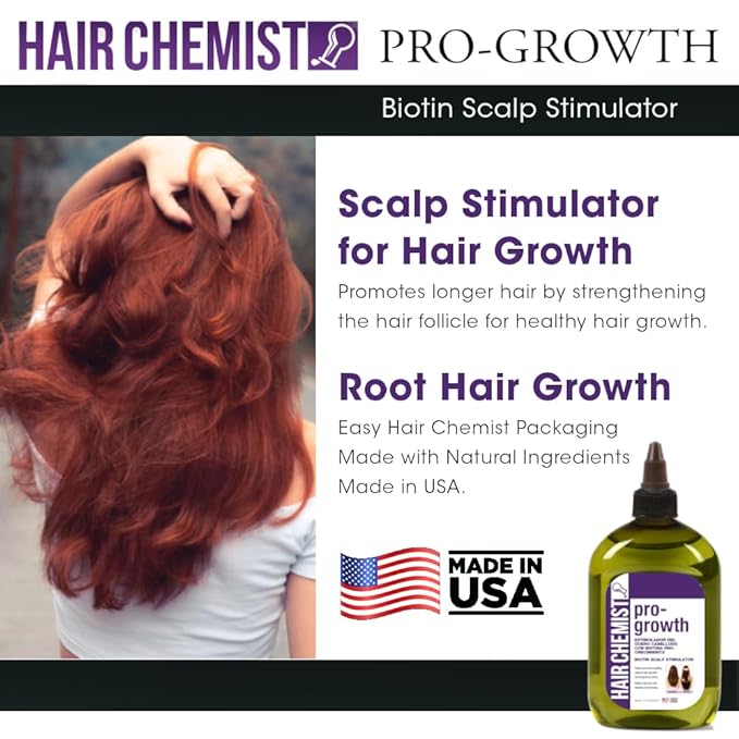 Hair Chemist Pro-Growth Scalp Stimulator with Biotin 7.1 oz.