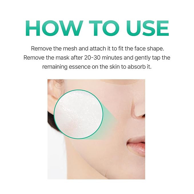 Cell Fusion C Post Alpha Cica Cooling Sheet Mask 5EA, Soothing, Cooling and De-puffing, Centella Asiatica & Panthenol, Korean Skin Care
