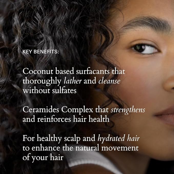 RŌZ Foundation Shampoo For All Hair Types & Textures | Hydrating & Cleansing For Healthy Hair| Vegan, Color-Safe, Free of Silicone, Sulfates, Paraben, SLS | Strengthens & Nourishes 10.1 oz/300 mL