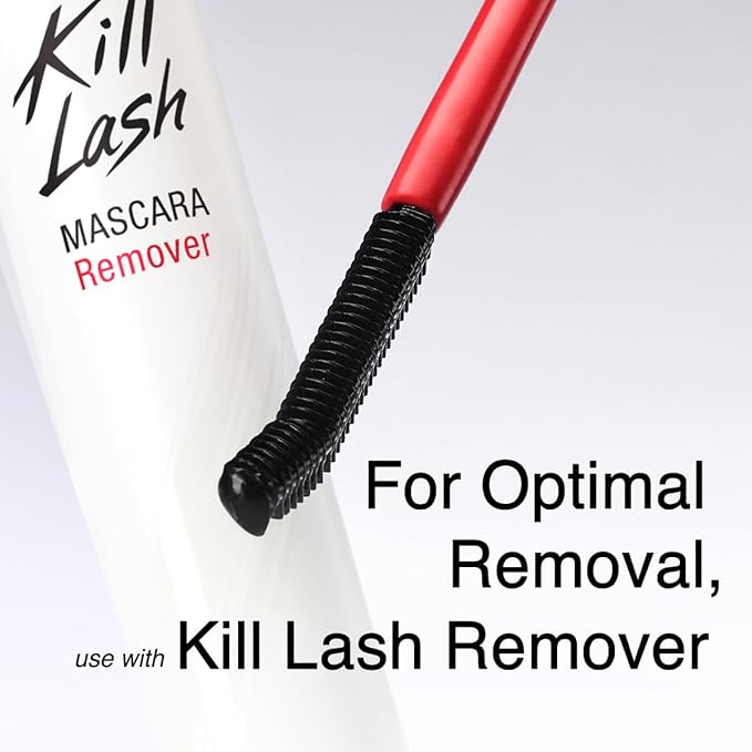 CLIO Kill Lash Superproof Mascara, Waterproof Curling Mascara with Elastic Brush, Root-Lifted Definition, Smudge-Resistant Long Wear, Natural Clean Lash Finish (010 Sharp Curl)