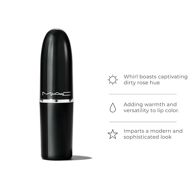 MAC Matte Lipstick Whirl, Multi, 0.1 Ounce