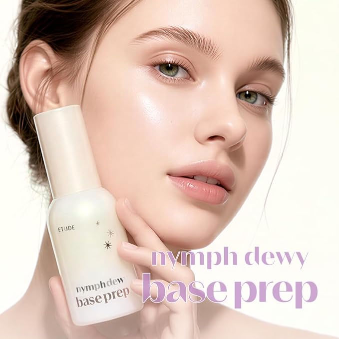 ETUDE Nymph Dewy Base Prep primer | Hydrating Serum Primer for Radiant Skin, Face Primer, Korean makeup, Makeup Base