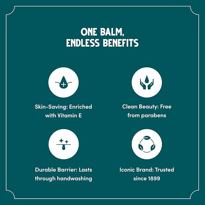 Bag Balm Original Skin Moisturizer Stick with Vitamin E - Hydrating & Soothing Balm for Dry Skin, Chapped Lips & Cracked Hands - Made in the USA - Paraben-Free & Cruelty-Free Twist-Up 1oz (3)