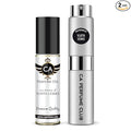 CA Perfume Duo Impression of Vlntn Uomo For Men Perfume Layering Set Mens Cologne Long Lasting Travel Size EDP + Body Oil Roll-On Bottle 0.27 Fl Oz+0.33 Fl Oz