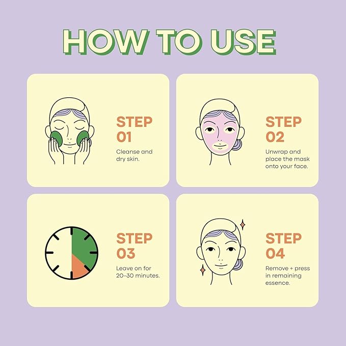 TONYMOLY x Squishmallows Sheet Mask Set (6 Pack), Hydrating & Brightening K-Beauty Masks, Cute Skincare Gift Set for Teens, Spa Night & Self-Care