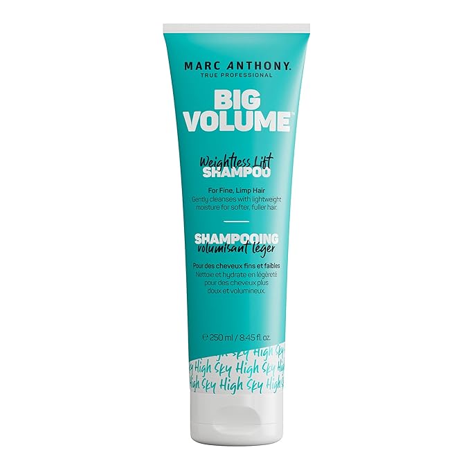 Marc Anthony Big Volume Shampoo - Weightless Lift Shampoo - For Fine, Limp Hair - 8.45oz