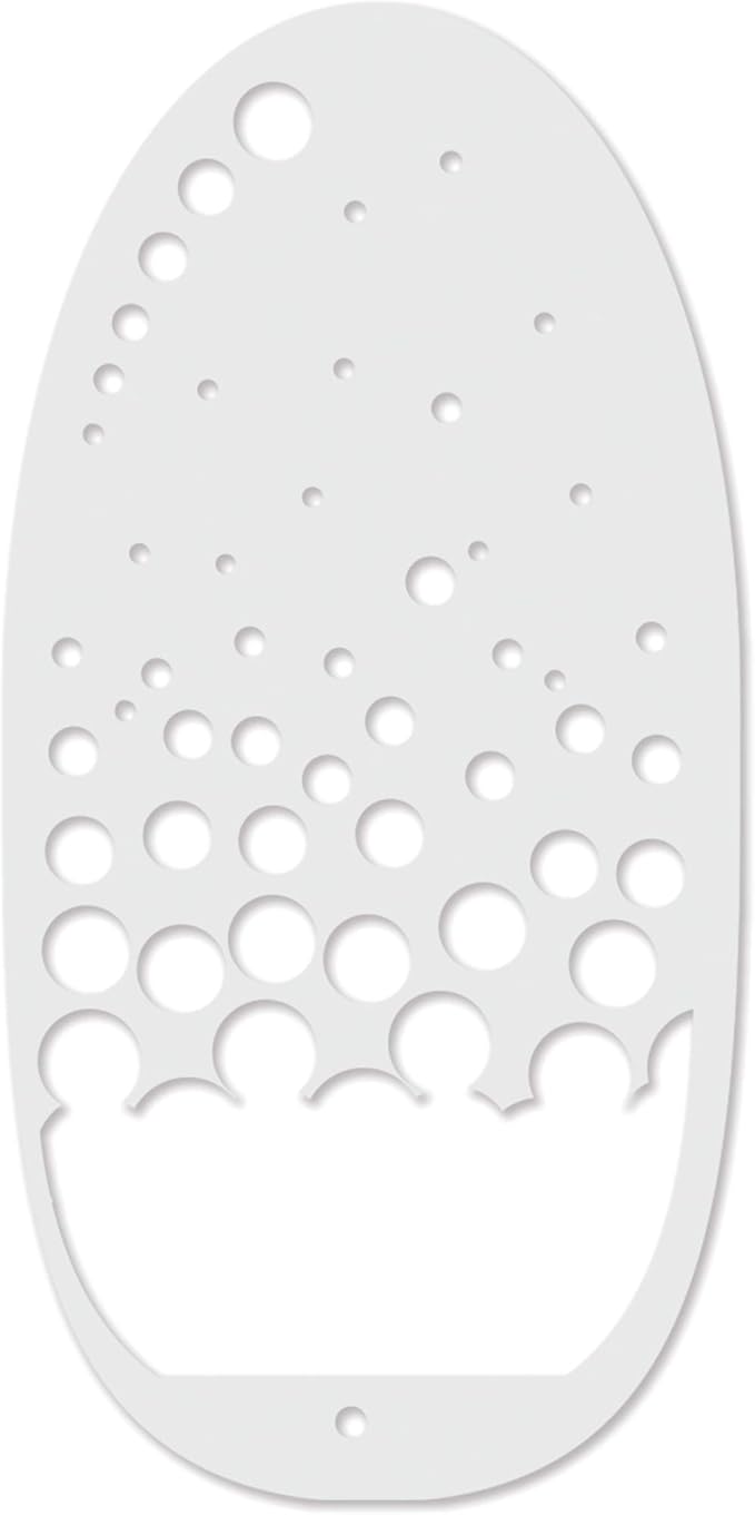 Stencil1FX - Bubble Up Water Droplets Eye Makeup Stencil for Costumes, Dress Up, Halloween, Cosplay, Face Painting, Raves, Festivals, Parades, Parties