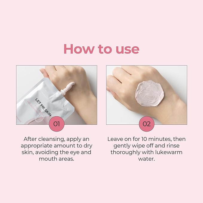 Pink Berry Clay Mask 70g – 10 Berry Complex, Deep Cleansing & Pore Care Wash-Off Facial Mask for Smooth, Radiant-Looking Skin