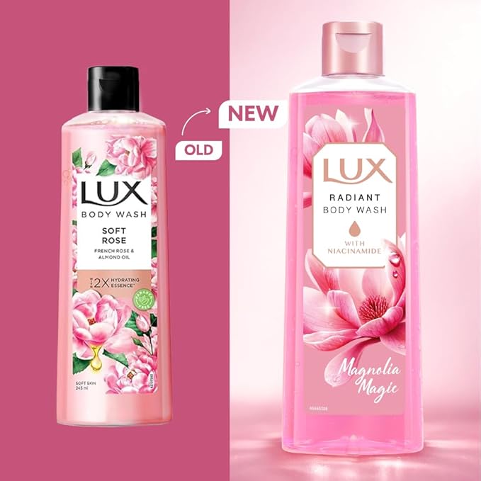 LUX Bodywash French Rose & Almond Oil - 245 ml / 8.28 Fl.Oz