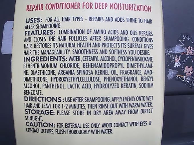Moroccan Argan Oil Conditioner - Sulfate Free Products for Women and Men - Deep Moisturizing for Dry, Curly, Colored, Damaged Hair - Hydrating Repair, Salon Grade Formula for All Hair Types