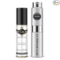 CA Perfume Duo Impression of The Moon For Women And Men Perfume Layering Set Long Lasting Travel Size EDP + Body Oil Roll-On Bottle 0.27 Fl Oz+0.33 Fl Oz
