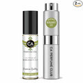 CA Perfume Duo Impression of Bergamote For Women And Men Perfume Layering Set Long Lasting Travel Size EDP + Body Oil Roll-On Bottle 0.27 Fl Oz+0.33 Fl Oz