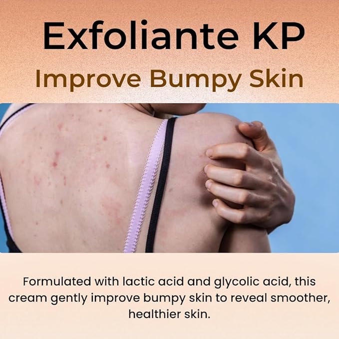 Areton KP Bump Eraser Cream – Exfoliating Treatment for Keratosis Pilaris & Rough Skin with 8 Active Ingredients