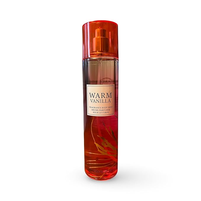 WARM VANILLA Fragrance Body Mist, 8 Fl Oz