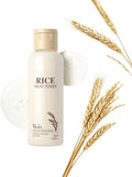 Rice Toner, Natural Rice Essence, Rice Water Deep Hydration, Non-Greasy, Soothing & Moisturizing Facial Toner, Korean Skin Care Toner Suitable for All Skin Types 100ml (3.38fl.oz.)