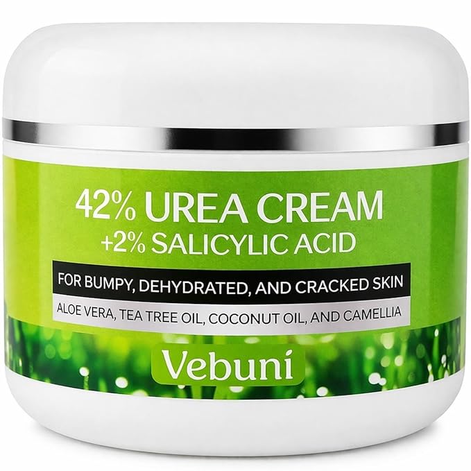 Urea Cream 42% Foot Cream Salicylic Acid 4 Oz, Upgraded Callus Remover For Feet, Knees& Elbows, Intensive Moisturizes & Softens Skin, Exfoliates Dead Skin