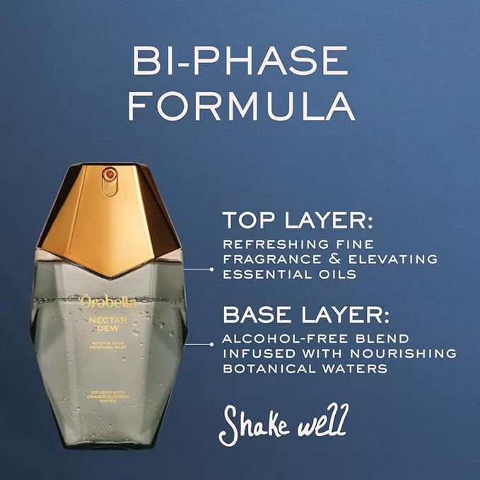 Orebella Nectar Dew Bi-Phase Body & Hair Perfume Mist by Bella Hadid - 4.1 oz / 120 mL