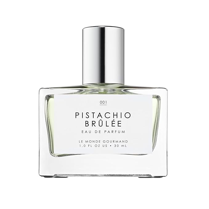 Le Monde Gourmand Pistachio Brûlée Eau de Parfum Spray Perfume for Women, Milky Mousse, Pistachio Crumbs & Vanilla Bean Gourmand Scent, Vegan & Cruelty Free, 1 fl oz (30 ml)