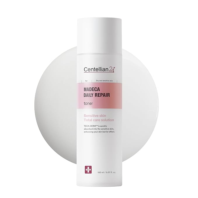 CENTELLIAN 24 Madeca Daily Repair Toner (5.07fl oz) - Hydrating & Soothing Face Toner for Sensitive Skin, Milky Tonor, Fast Absorbing, Strengthens Skin Barrier, Korean Skin Care. Centella Biome Water