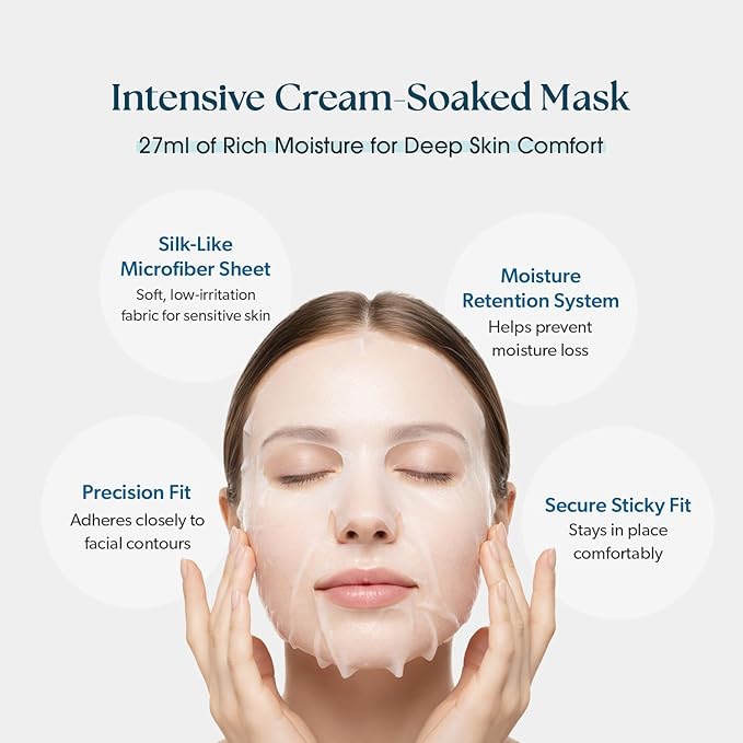 ExoNAD+ Firming Mask 27ml x 5EA, Visible Hydration & Ridiance, Skin Elasticity & Brightening, Contains Neuromide, NAD+, Plant Exosomes, Skin Barrier Repair, Dermatologist Tested