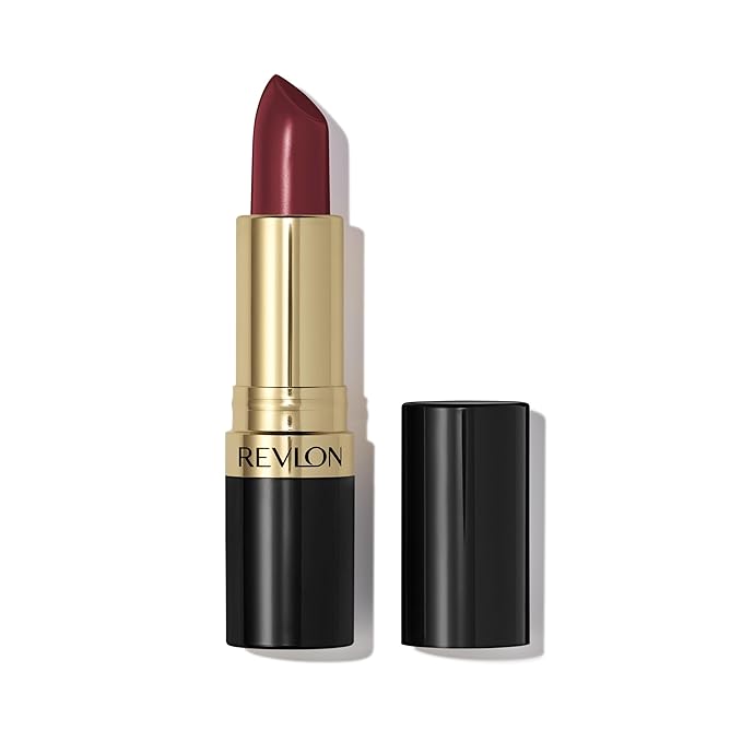 Revlon Super Lustrous Lipstick, Creamy Formula For Soft, Fuller-Looking Lips, Moisturized Feel, 630 Raisin Rage, 0.15 oz