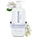Routine Wellness Anti-Thinning Deep Conditioner for Thinning Hair to Reduce Breakage - CLINICALLY TESTED Formula with DHT Blockers Saw Palmetto, Nettle Oil - White Lily & Gardenia Conditioner