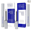 Dermaworks Lash & Brow Enhancing Serum Set 3ml + 5ml | Natural Eyelash & Eyebrow Growth Serum | Free of Prostaglandins | Peptide Lash Serum for Growth & Thickness | Safe for Sensitive Eyes