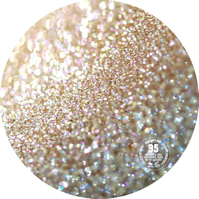 Glitter Eyeshadow, Eye Makeup, Eyeshadow Powder Glitter, STAR POWDER Shine and shimmer, NO Animal Testing & Cruelty Free 1g/ 0.03OZ (95)