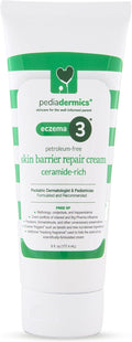 Eczema 3 Ceramide-Rich Skin Barrier Repair Eczema Cream for Kids, Moisturizing, Free of Parabens, Petroleum, Fragrances & Dyes (6 fl oz)