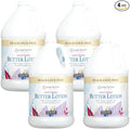 Ginger Lily Farms Botanicals Soothing Butter Lotion for Dry, Sensitive Skin, 100% Vegan & Cruelty-Free, Fragrance Free, 1 Gallon (128 fl oz) Refill (Pack of 4)