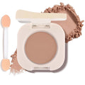 Brown Eyeshadow with Brush, Single Matte Mini Pressed Eye shadow Palette, Silky Fine Highly Pigmented Powder, Lightweight & Ultra-Blendable Formula, Ideal for Daily Natural Eye Makeup (#05)