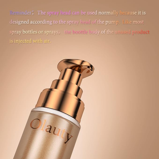 Firstfly Liquid Luminizer, Waterproof Moisturizing Light Shimmer Glow Illuminator for Face & Body, All In One Makeup Liquid Illuminator, Summer Body Luminizer, Face Body Highlighter（#06 Moonlight White）