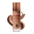 MCoBeauty Flawless Glow Luminous Skin Filter - 7 Warm Honey - 4-in-1 Primer, Highlighter & Foundation Booster - Dewy Illuminating Tint Face Makeup with Squalane Vitamin E - Vegan & Cruelty Free