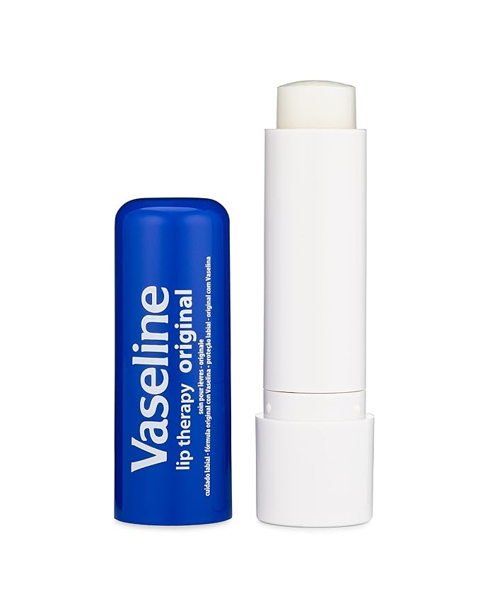 Vaseline Lip Therapy Care Original,Fast-Acting Nourishment,Ideal for Chapped,Dry,Cracked,or Damaged Lips,Lip Balm,0.16 Ounce,(Pack of 24)