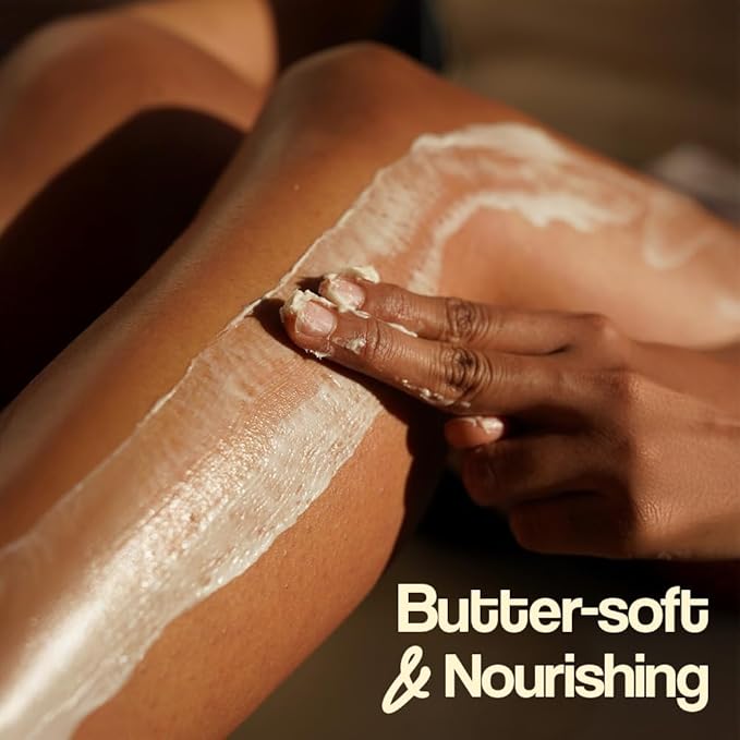 AKWAABA Whipped Shea Butter (Honey Peach) – Nourishes & Moisturizes | Made with Shea Butter | No Dyes & Parabens | 12 oz / 340 g