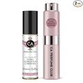 CA Perfume Duo Impression of Flora Gorgeous Gardenia For Women Perfume Layering Set Long Lasting Travel Size EDP + Body Oil Roll-On Bottle 0.27 Fl Oz+0.33 Fl Oz