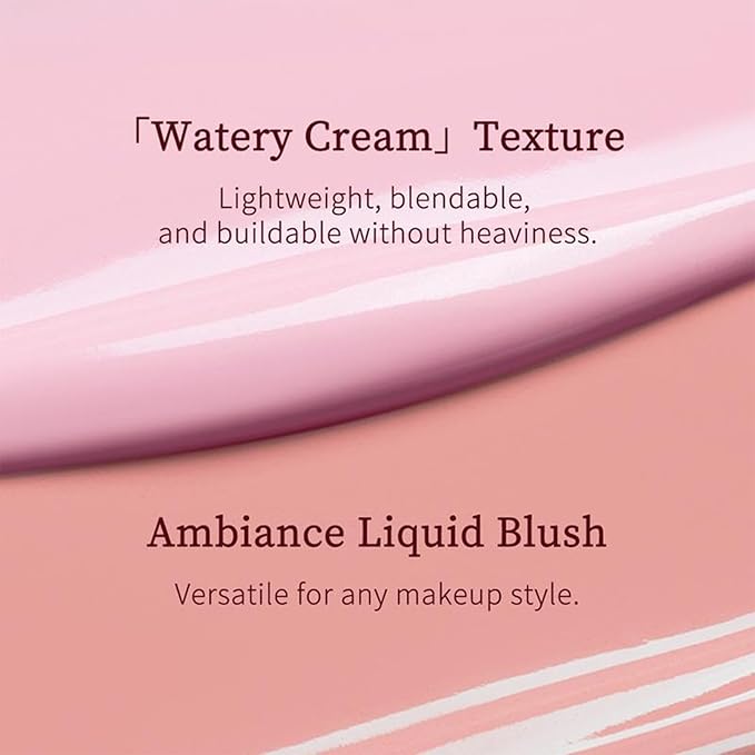 Flower Knows Strawberry Cupid All Day Glow Liquid Blush,Sweat & Water-Resistant Dewy Blush for Cheeks,Blendableand Hydrating Cool Pink Face Makeup for Women & Girls,0.25 Fl Oz(S03 Pink Gemstone)