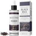 Peel Shot Glow Black Rice Exfoliant Peeling Ampoule, Soft Exfoliating Brightening Serum, Face and Body Scrub, Facial Exfoliator, Deep Hydration, 80ml