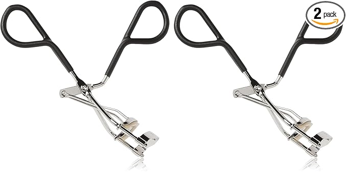 COVERGIRL Makeup Masters Eyelash Curler, Easy to Use, High Drama Lashes, 1 Count, Gentle and Easy Way to Curl Lashes, High Impact, Eye-Opening Effects (Pack of 2)