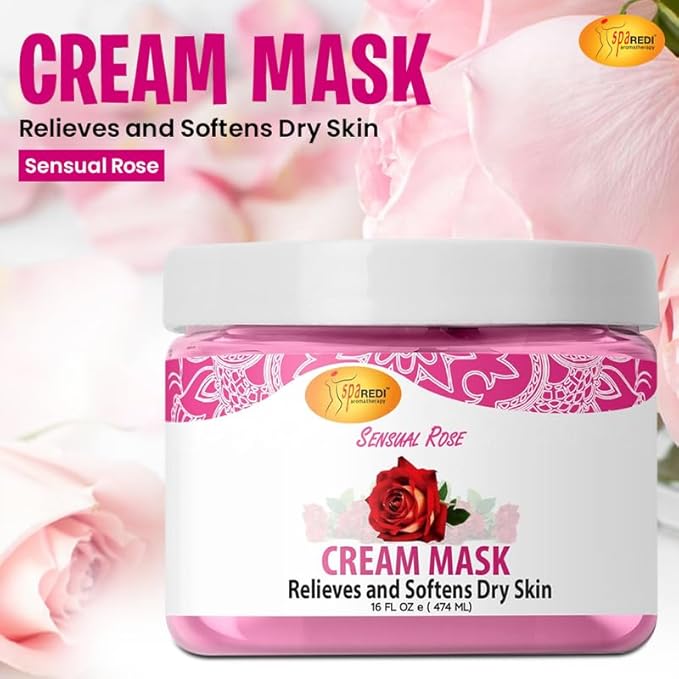 SPA REDI Professional Pedicure & Body Mask - A Concentrated Skin Repair Treatment So Potent, It Requires Gloves for a Visible Transformation on Tough Calluses and Severely Cracked Heels 16 Oz