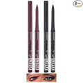 LANGMANNI 2Pcs Metal Colorful Eyeliner Pencil Set - Matte & Shimmer Eye Makeup,Smooth Use Long-Lasting & Waterproof Eyeliner Set(#07+11)