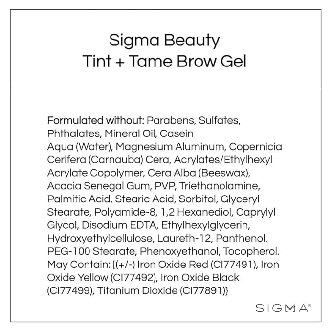 Sigma Beauty Tint + Tame Brow Gel (Light)