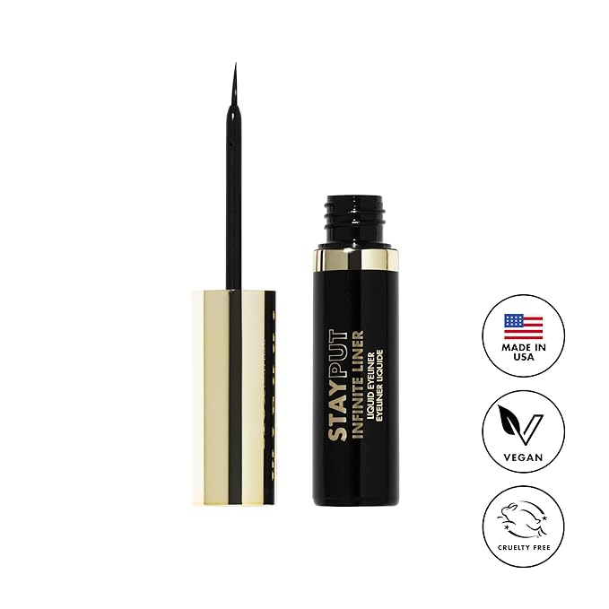 Milani Stay Put Infinite Eyeliner for Sharp, Precise Lines, Black