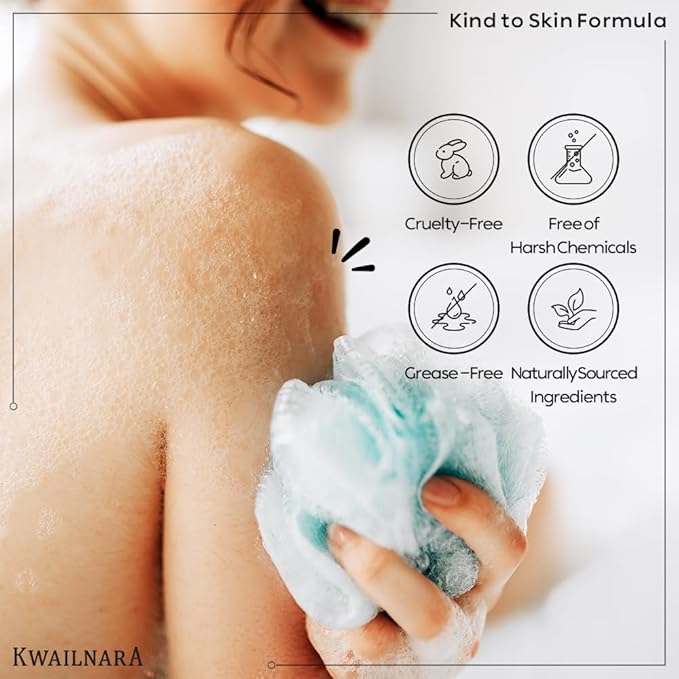 Kwailnara Dalgona Sugar Cookie Milk Body Wash (19.75 Fl Oz) – Korean Body Cleanser for Exfoliated & Refreshed Skin | Milk Protein, Royal Jelly & Black Sugar | Paraben-Free with Gentle Bubbles