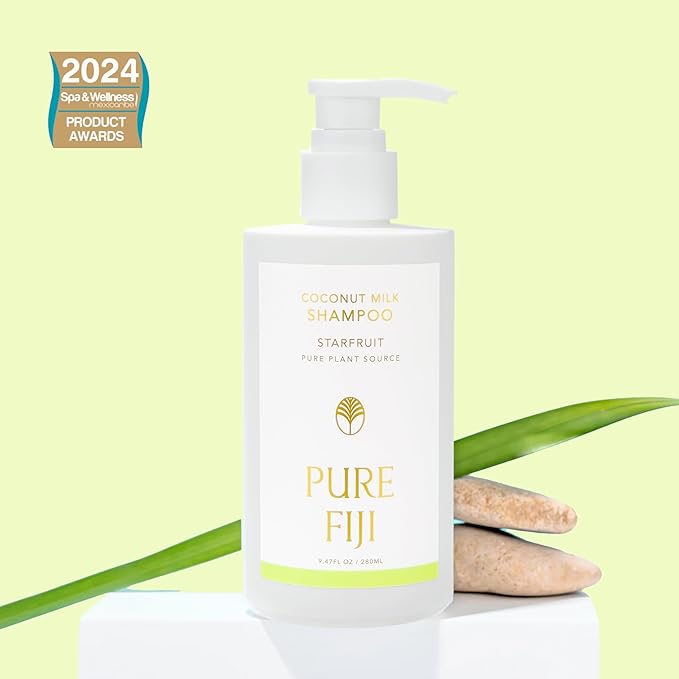 PURE FIJI Coconut Milk Shampoo, Starfruit (9.47 Fl. Oz /280ml)