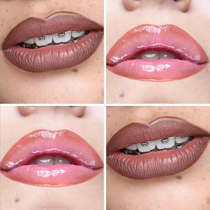 The Lip Bar Lip Kit: Girl Boss Lip Gloss + Straight Lovin' Lip Liner