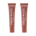 ColourPop Fresh Kiss Glossy Lip Balm - Hydrating Lip Care Enriched with Peptides, Hyaluronic Acid, Shea Butter & Vitamin E for an Ultra-Cushiony Formula - Chocolate Milkshake (2 Count)